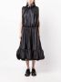 Comme Des Garçons Midi-jurk met hoge hals Zwart - Thumbnail 2
