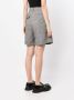 Noir Kei Ninomiya Shorts met gingham ruit Zwart - Thumbnail 4