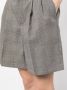 Noir Kei Ninomiya Shorts met gingham ruit Zwart - Thumbnail 5