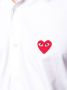 Comme Des Garçons Play classic heart shirt Wit - Thumbnail 5