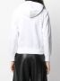 Comme Des Garçons Play Hoodie met logopatroon en rits Wit - Thumbnail 4