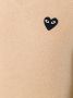 Comme Des Garçons Play embroidered heart jumper Beige - Thumbnail 5