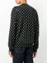 Comme Des Garçons Play geborduurde trui met hartstip Zwart - Thumbnail 4
