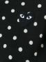 Comme Des Garçons Play gebreide polka dot trui Zwart - Thumbnail 5