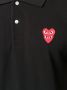 Comme Des Garçons Play Gelaagd poloshirt Zwart - Thumbnail 5