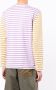 Comme Des Garçons Play Gestreept T-shirt Paars - Thumbnail 4