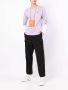 Comme Des Garçons Play Gestreept T-shirt Paars - Thumbnail 2