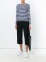 Comme Des Garçons Play gestreepte T-shirt Wit - Thumbnail 2