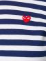 Comme Des Garçons Play gestreepte T-shirt Wit - Thumbnail 5