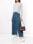 Comme Des Garçons Play Gestreepte top Grijs - Thumbnail 2