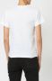 Comme Des Garçons Play harten bedrukt T-shirt Wit - Thumbnail 4