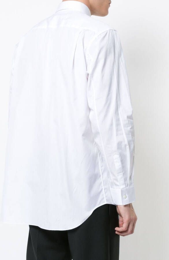 Comme Des Garçons Play heart logo shirt Wit