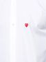 Comme Des Garçons Play heart logo shirt Wit - Thumbnail 5