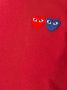 Comme Des Garçons Play heart patch T-shirt Rood - Thumbnail 5