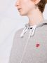Comme Des Garçons Play Hoodie met borduurwerk Grijs - Thumbnail 5