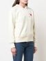 Comme Des Garçons Play Hoodie met rits Wit - Thumbnail 3