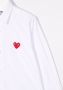 Comme Des Garçons Play Kids Button-up shirt Wit - Thumbnail 3