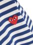 Comme Des Garçons Play Kids T-shirt met geborduurd logo Wit - Thumbnail 3