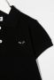 Comme Des Garçons Play Kids Poloshirt met geborduurd logo Zwart - Thumbnail 3