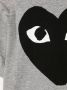 Comme Des Garçons Play Kids T-shirt met logoprint Grijs - Thumbnail 3