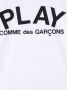 Comme Des Garçons Play Kids T-shirt met logoprint Wit - Thumbnail 3