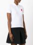 Comme Des Garçons Play logo stempel top Wit - Thumbnail 3