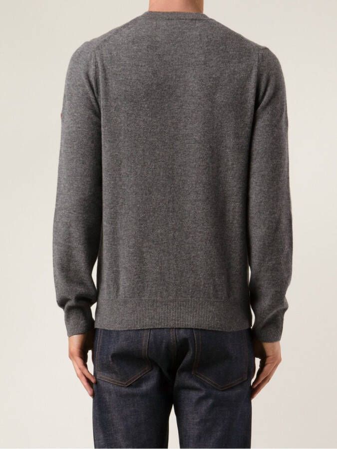 Comme Des Garçons Play mini-halssweater met v-hals Grijs