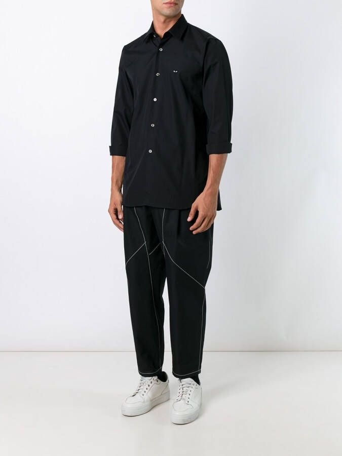 Comme Des Garçons Play mini hartoverhemd Zwart