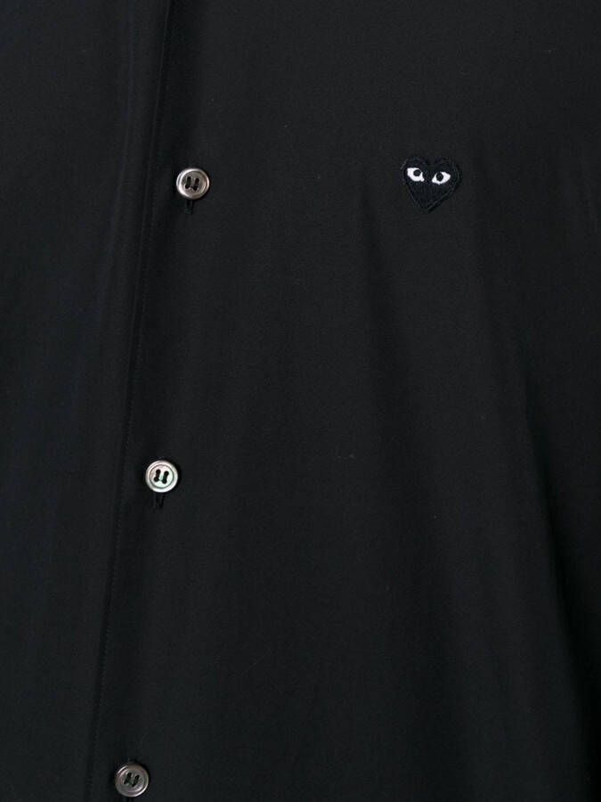 Comme Des Garçons Play mini hartoverhemd Zwart
