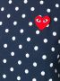 Comme Des Garçons Play polka dot heart logo T-shirt Veelkleurig - Thumbnail 5