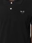 Comme Des Garçons Play poloshirt met geborduurd logo Zwart - Thumbnail 5