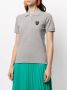 Comme Des Garçons Play Poloshirt met logopatch Grijs - Thumbnail 3