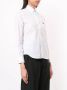 Comme Des Garçons Play Shirt met geborduurd logo Wit - Thumbnail 3