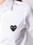 Comme Des Garçons Play Shirt met logo Wit - Thumbnail 5