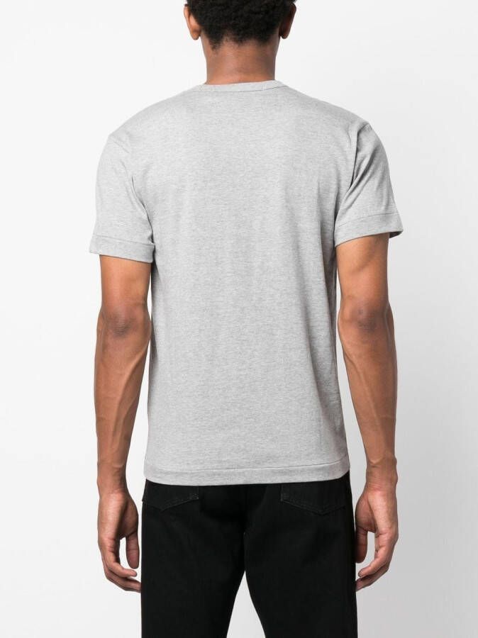 Comme Des Garçons Play Katoenen T-shirt Grijs
