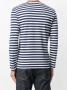 Comme Des Garçons Play striped T-shirt Blauw - Thumbnail 4