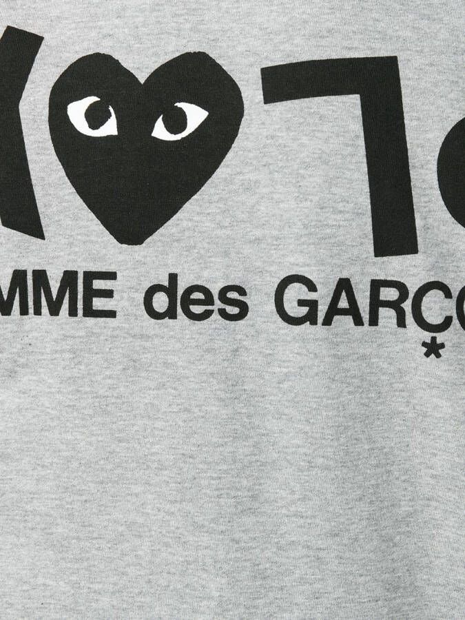 Comme Des Garçons Play T-shirt Grijs