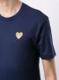 Comme Des Garçons Play T-shirt met geborduurd logo Blauw - Thumbnail 5