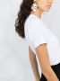 Comme Des Garçons Play T-shirt met geborduurde harten Wit - Thumbnail 3