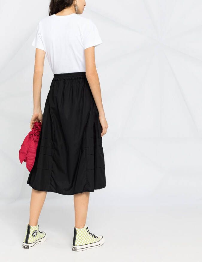 Comme Des Garçons Play T-shirt met geborduurde harten Wit
