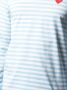 Comme Des Garçons Play T-shirt met gestreept logo Blauw - Thumbnail 5