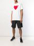 Comme Des Garçons Play T-shirt met hart logo Wit - Thumbnail 2