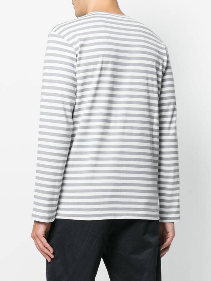 Comme Des Garçons Play t-shirt met hartlogo Grijs