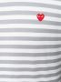 Comme Des Garçons Play t-shirt met hartlogo Grijs - Thumbnail 5