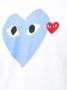 Comme Des Garçons Play T-shirt met hartprint Wit - Thumbnail 5