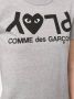 Comme Des Garçons Play T-shirt met logo Grijs - Thumbnail 5