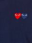 Comme Des Garçons Play t-shirt met logo op voorkant Blauw - Thumbnail 5