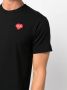 Comme Des Garçons Play T-shirt met logopatch Zwart - Thumbnail 5