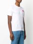Comme Des Garçons Play T shirt met logoplakkaat katoen XXL Wit - Thumbnail 3