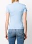 Comme Des Garçons Play T-shirt met logoprint Blauw - Thumbnail 4